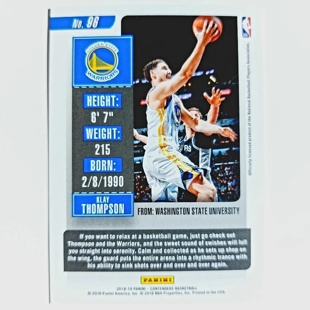 Golden State Warriors (Klay Thompson) - BKBL [10_KT3] - Picture 3 of 3